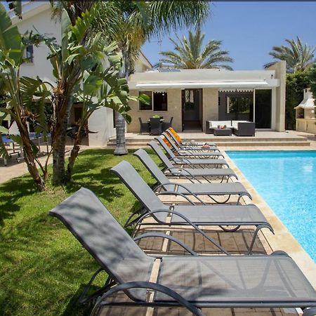 Soothing Sunset Villa With Private Pool, 200M From The Beach Bahçalar Dış mekan fotoğraf