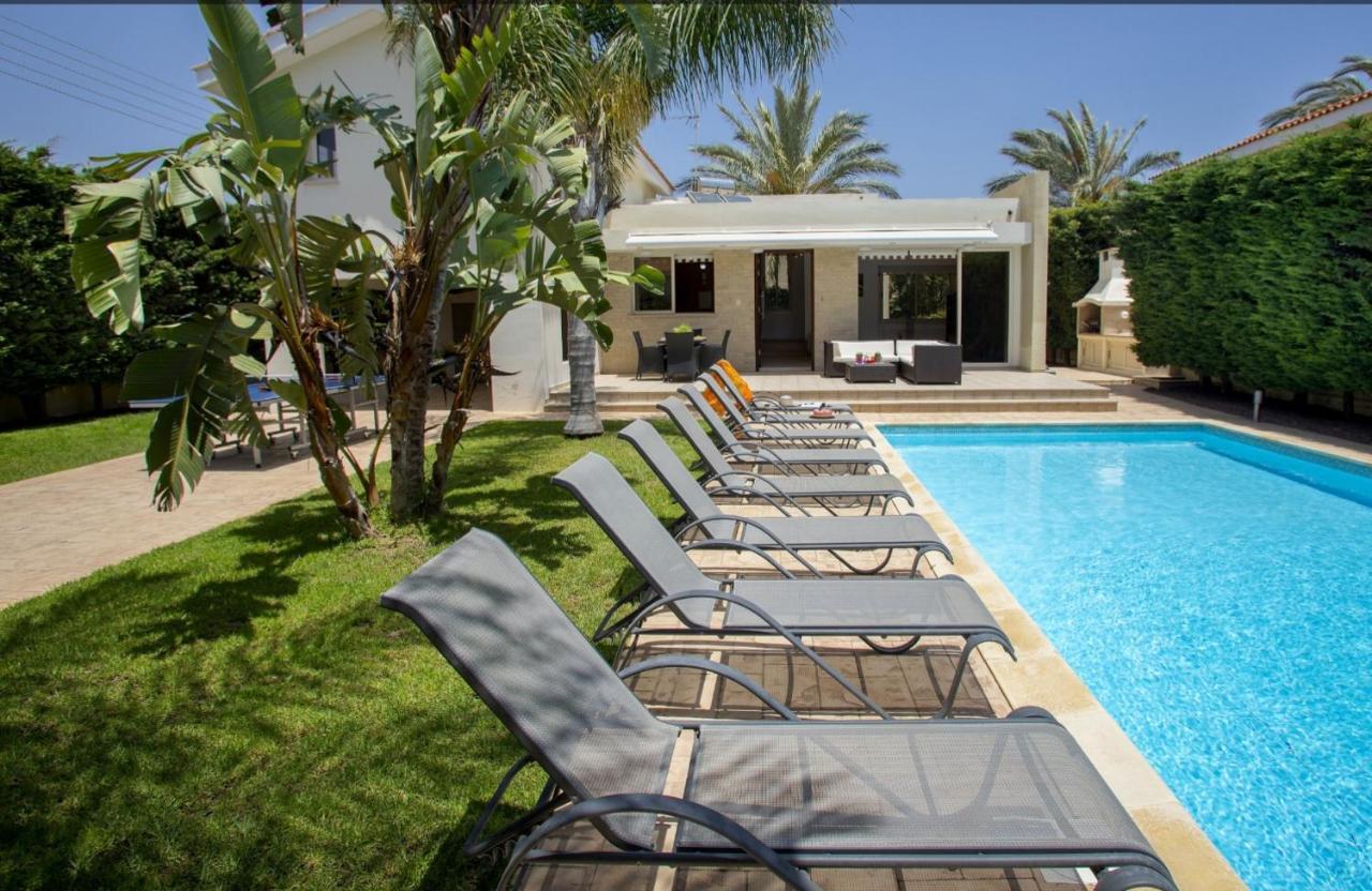 Soothing Sunset Villa With Private Pool, 200M From The Beach Bahçalar Dış mekan fotoğraf
